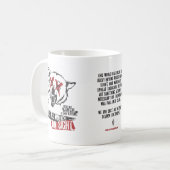 SECT ++ 私達は道のマグです コーヒーマグカップ (正面左)