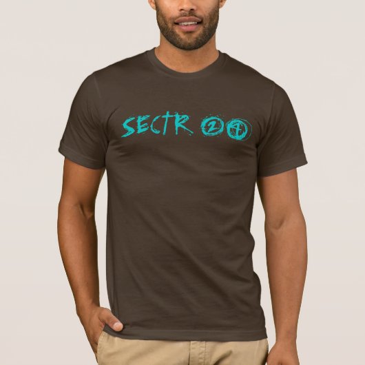SECTR 24 -制動機-合われたティー--を引っ張らないで下さい Tシャツ (正面)
