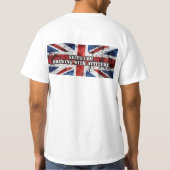 Secueの大きい大きいTシャツ: 倍は味方しました Tシャツ (裏面)
