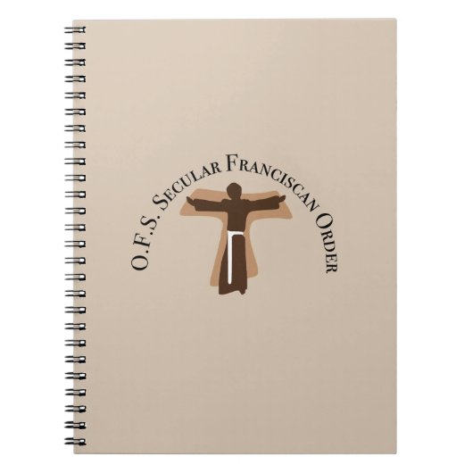 Secular Franciscan Notebook ノートブック (正面)