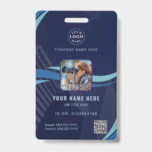 Secure Access高品質のカスタムIDバッジ バッジ (Front)