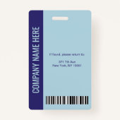 Secure Access高品質のカスタムIDバッジ バッジ (裏面)