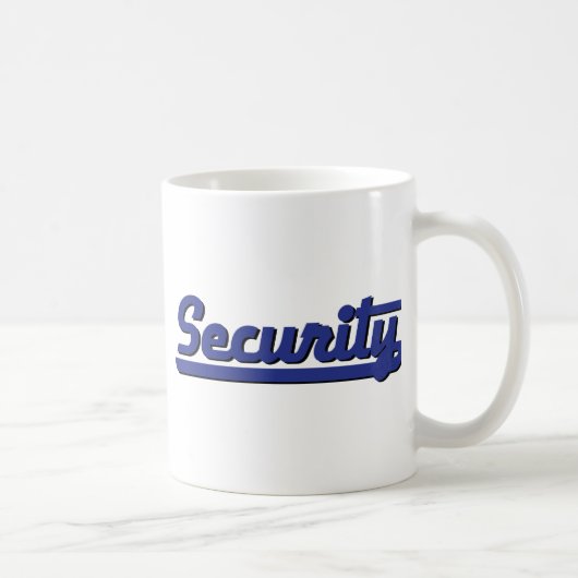 security コーヒーマグカップ (右)