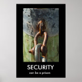SECURITY、刑務所の民主化ポスターになることができる ポスター (正面)