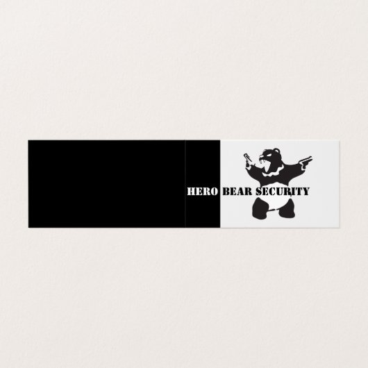 Security Business Card 名刺 (外部フラット)