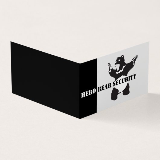 Security Business Card 名刺 (外部)