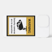 Security Camera iPhoneケース (裏面横)