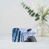 Security Camera Logo | Corporate Sky Scrapers 名刺 (スタンド正面)