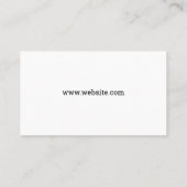 Security Company Business Card 名刺 (裏面)