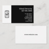 Security Company Business Card 名刺 (正面/裏面)