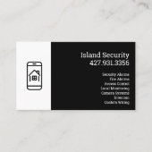 Security Company Business Card 名刺 (正面)