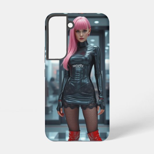 Security Droid ALISA Samsung Galaxyケース (裏面)