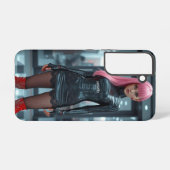 Security Droid ALISA Samsung Galaxyケース (裏面横)