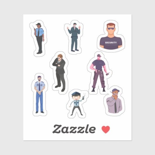 Security Guardスタンプ シール (シート)