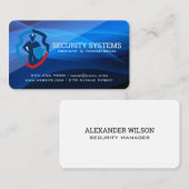 Security Guard | Tech Systems 名刺 (正面/裏面)