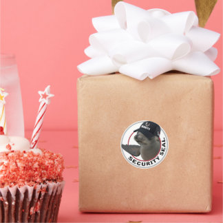 Security Seal Round Sticker ラウンドシール