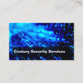 Security Services Modern Abstract 名刺 (正面)