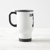 Security System Black Lab Travel Mug トラベルマグ (左)