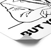 Sedate愚かなポスおもしろいター ポスター (角)