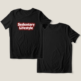 SEDENTARYライフスタイル専用カスタマイズカジュアル可能 トライブレンドTシャツ