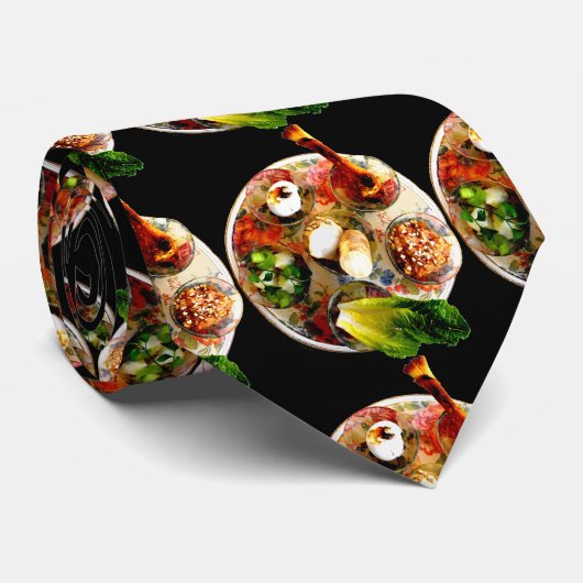 Sederのプレート ネクタイ (ロール)