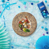 Sederのプレート- ShmurahのMatzah ペーパープレート (パーティー)