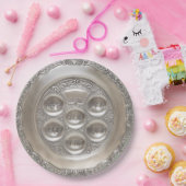 Sederの銀製のプレート ペーパープレート (パーティー)