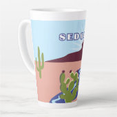 Sedona, Arizona カフェラテマグ (左アングル)