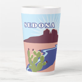 Sedona, Arizona カフェラテマグ