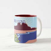Sedona, Arizona ツートーンマグカップ (正面右)