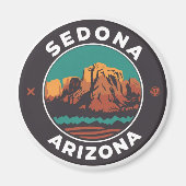 Sedona Arizona マグネット (正面)