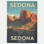 Sedona Arizona マグネット (正面)