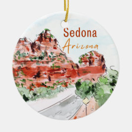 Sedona Arizona Ornament セラミックオーナメント