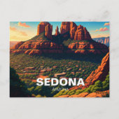 Sedona Arizona Travel Vertical ポストカード (裏面)