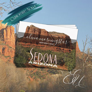 Sedona AZ QRコード 名刺