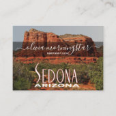 Sedona AZ QRコード  名刺 (正面)