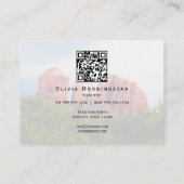 Sedona AZ QRコード  名刺 (裏面)