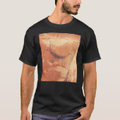 Sedona pictograph 'Magic buck' nature art beauty Tシャツ (正面)