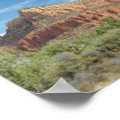 Sedona Red rocks ポスター (角)