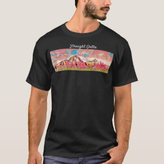 Sedona Skyline Arizona Red Rocks Lover Premium Tシャツ