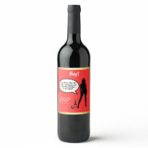 Seduce Him with Custom Wine Labels!