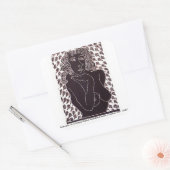 Seduction At A Simple Glance 7.6cm stickers スクエアシール (封筒)