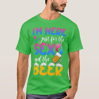 SeeとBeのためにここにいることをジェンダーが明らかにする Tシャツ