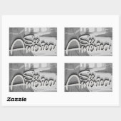 See Americaヴィンテージ漫画 長方形シール (シート)