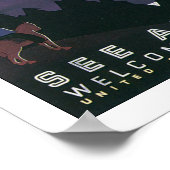 See America – ようこそモンタナ ポスター (角)