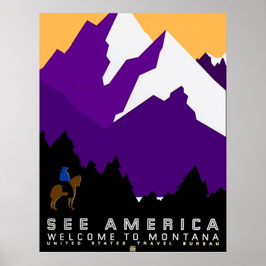 See America Montana ポスター (正面)
