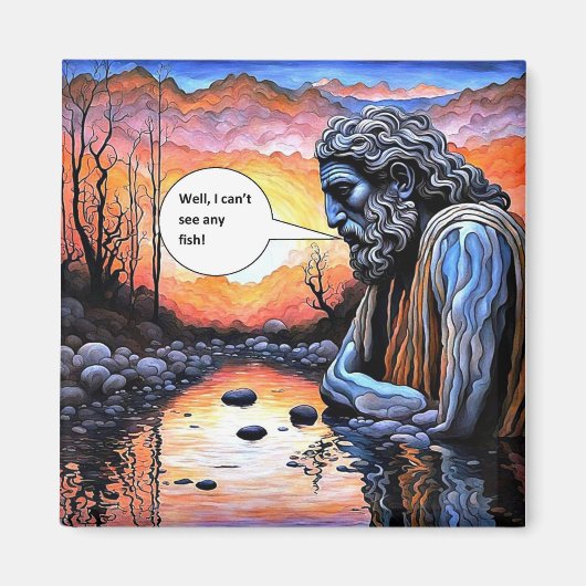 See any fish マグネット (正面)