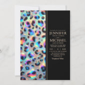 SEE BACK All-In-One Exotic Posh Wedding Invitation 招待状 (正面)