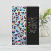 SEE BACK All-In-One Exotic Posh Wedding Invitation 招待状 (スタンド正面)