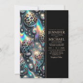 SEE BACK All-In-One Exotic Posh Wedding Invitation 招待状 (正面)